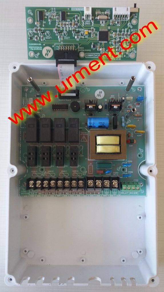برد جاروی مرکزی چهار موتور اورمنت