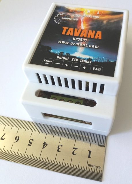 24V1A_4 منبع تغذیه 24 ولت ریلی