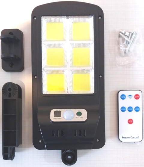 Solar Light_3 چراغ خورشیدی دیواری