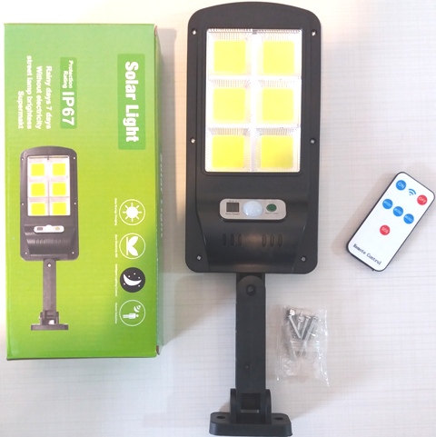 Solar Light_5 چراغ خورشیدی دیواری