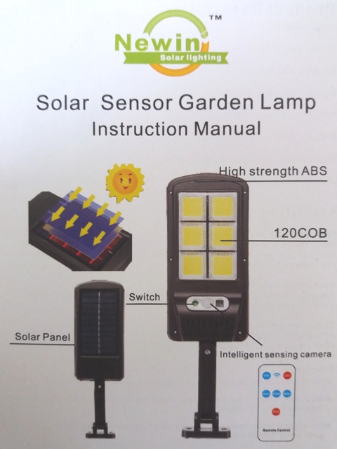 Solar Light_7 چراغ خورشیدی دیواری